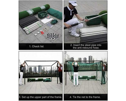 PGM Stainless Steel Golf Hitting Cage
