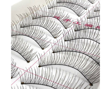 10 Pairs False Fake Eyelashes