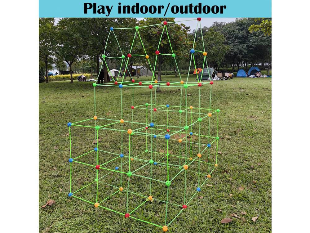 Kids Construction Fort Building Kit