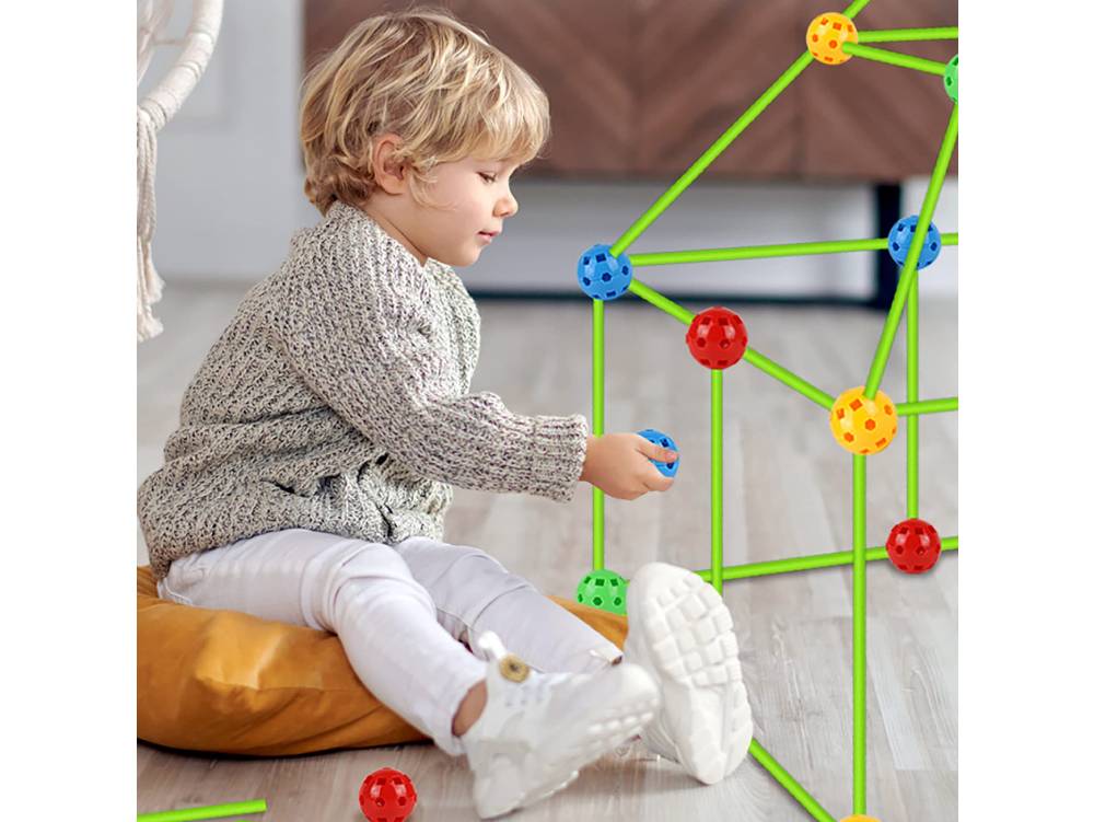Kids Construction Fort Building Kit