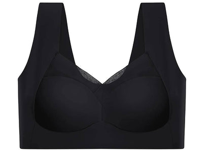 Seamless Wireless Bra - Comfortable Full Coverage T-Shirt Bralette