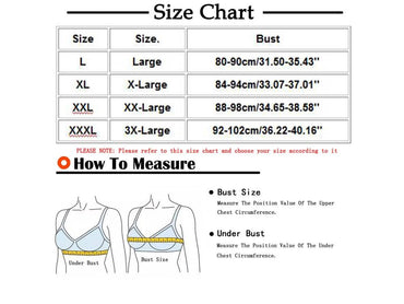 No Trace Wireless Bra – Comfortable Wirefree T-Shirt Bra with Full Coverage for Everyday Wear