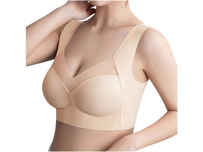 No Trace Wireless Bra – Comfortable Wirefree T-Shirt Bra with Full Coverage for Everyday Wear